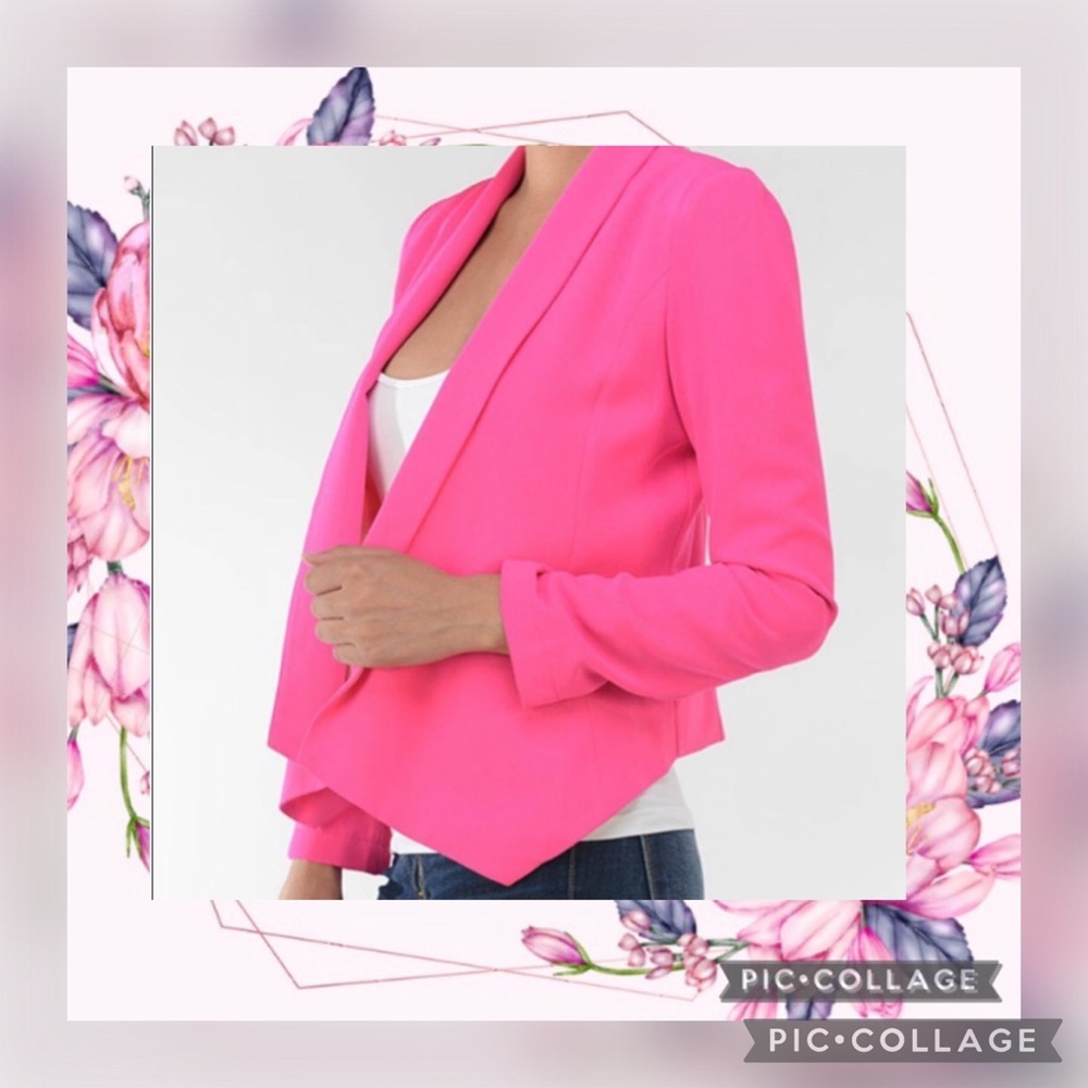 Mustard seed- Hot pink Blazer
